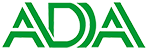The image displays a logo with the letters 'ADA' prominently featured in white text against a green background, suggesting it may be related to an organization or institution named after these initials.
