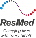 The image shows a logo with text that reads 'REALBOD' and below it, there's a tagline that says 'Changing lives with every breath.' The logo features a stylized graphic resembling a wave or a mountain peak, and the color scheme includes shades of blue, red, and white.